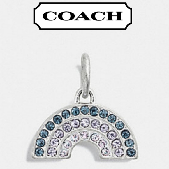 COACH RAINBOW CHARM